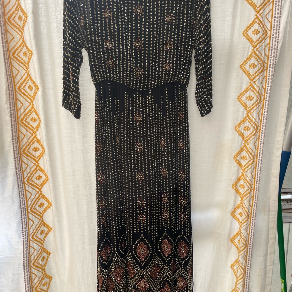Antik Batik Black Beaded Dress - Picture 6 of 8